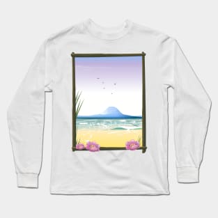 Tropical beach Long Sleeve T-Shirt